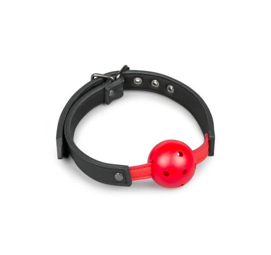 Knebel-Ball Gag With PVC Ball - Red